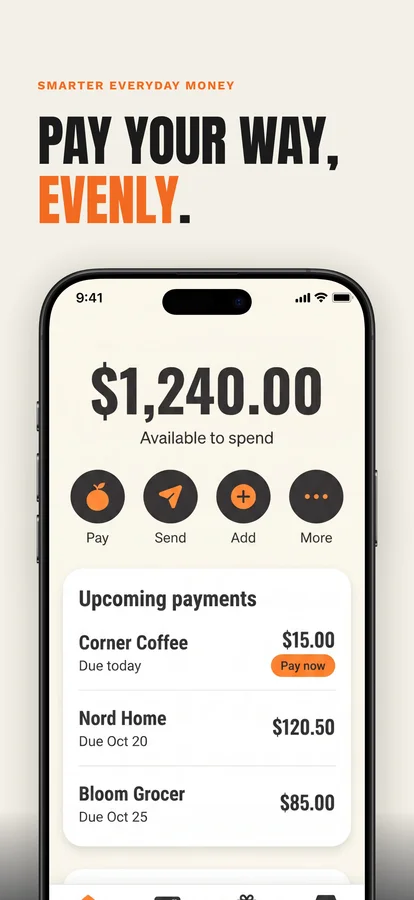 Finished store screenshot, first screen